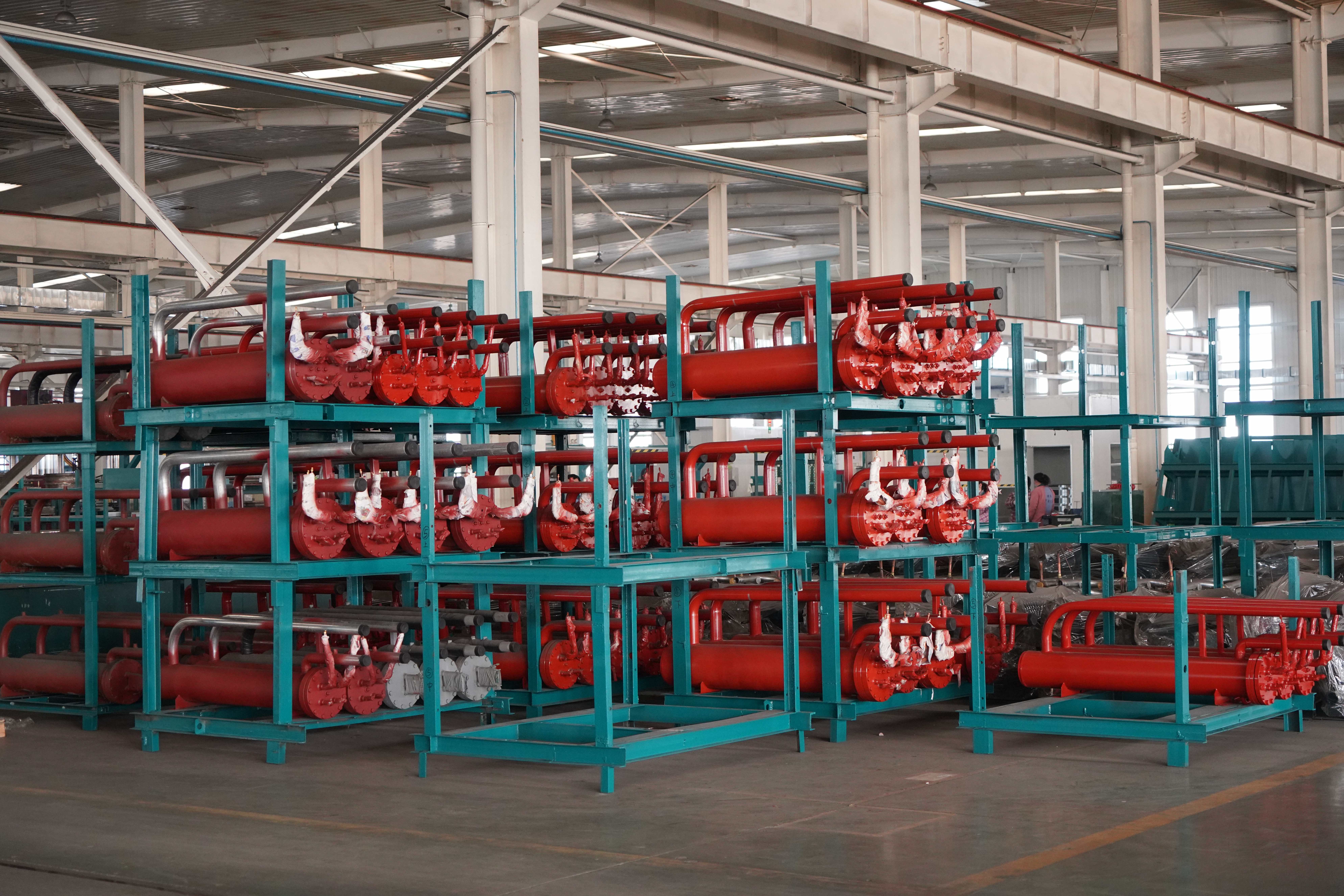 Figure 5 Heat exchanger inventory Abbildung 5 Wärmetauscher -Inventar