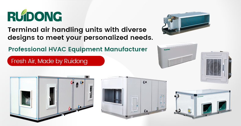 Figure 7- Terminal air handling unit Abbildung 7- Klemme Lufthandhabungseinheit