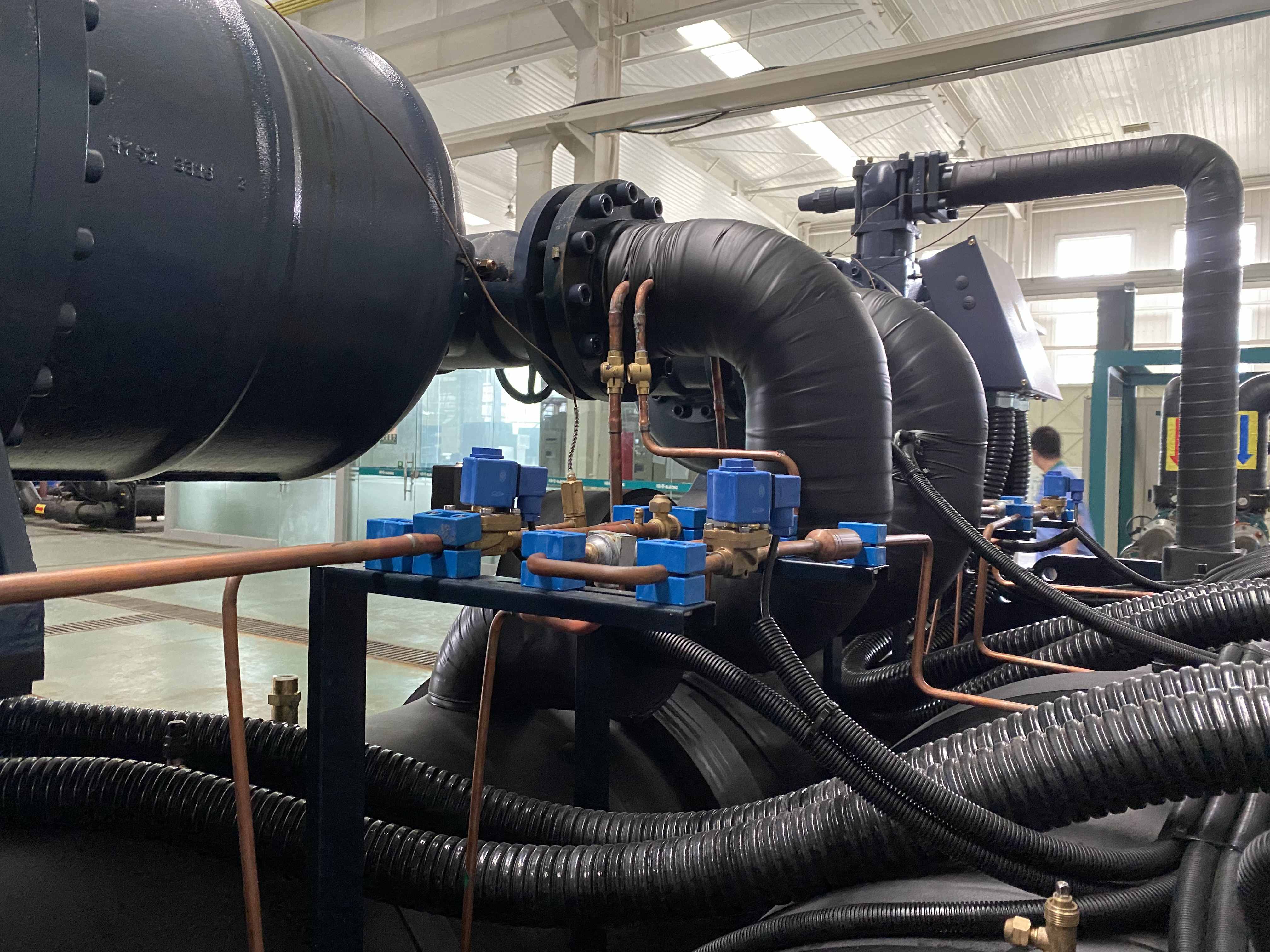 Industrieller wassergekühlter Schraubenwasserkühler mit Einzelkompressor 200 kW-1500 kW