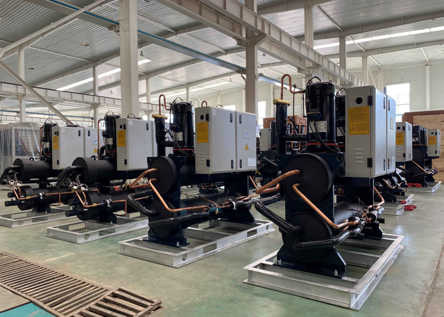 Professioneller Lieferant Outlet 70 kW-280 kW wassergekühlter Scroll-Kühler