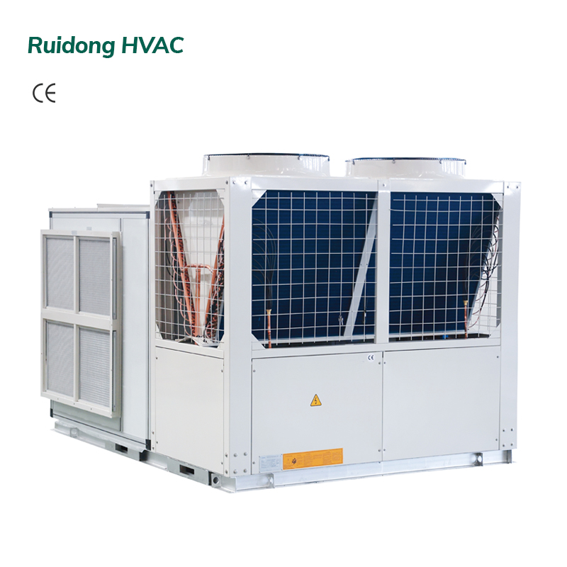  90 kW 105 kW 120 kW kommerzielle Klimaanlage Hochleistungsverpackte Einheit Dach für große Räume
