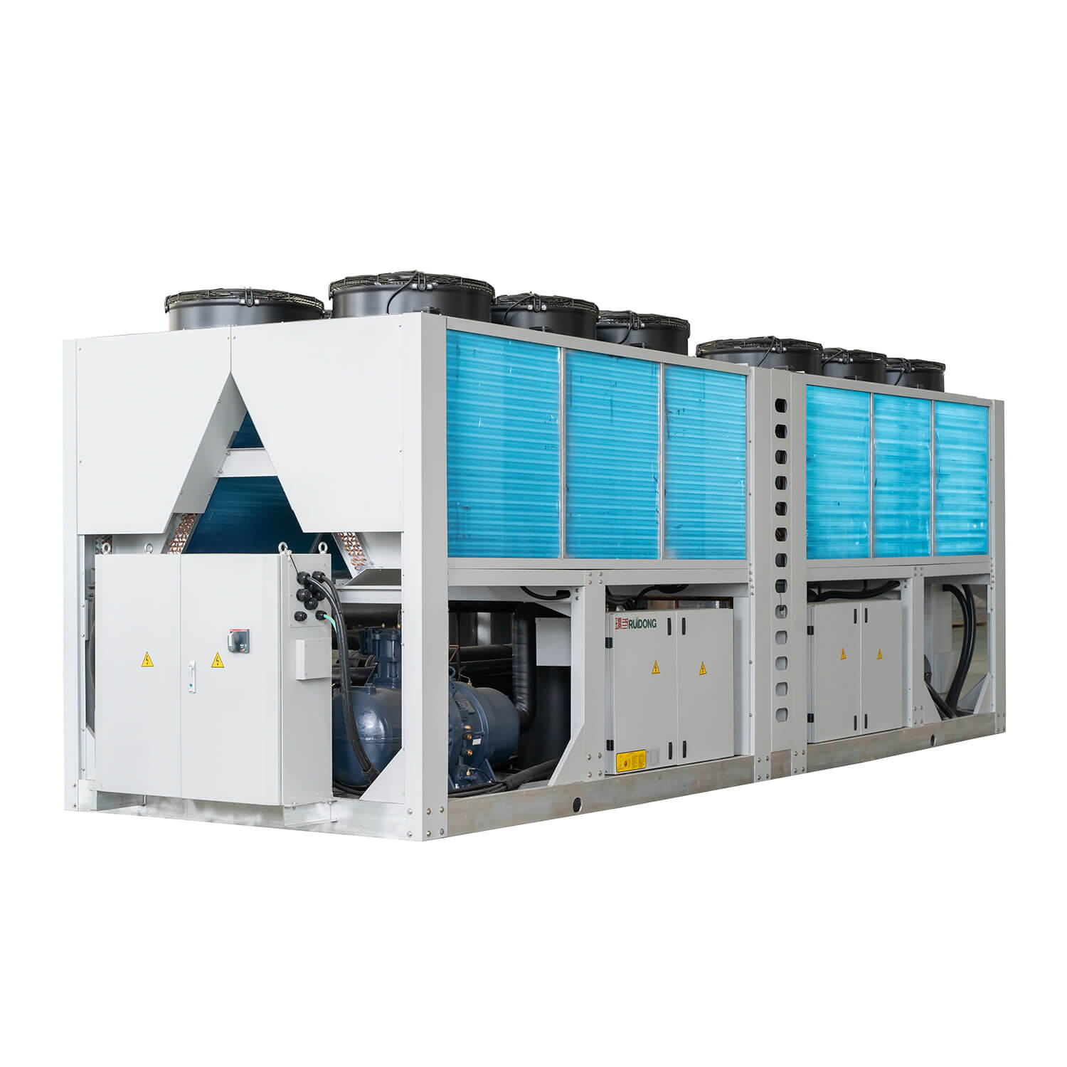 Luftgekühlter Schraubenkühler und Wärmepumpe 280 kW-1120 kW