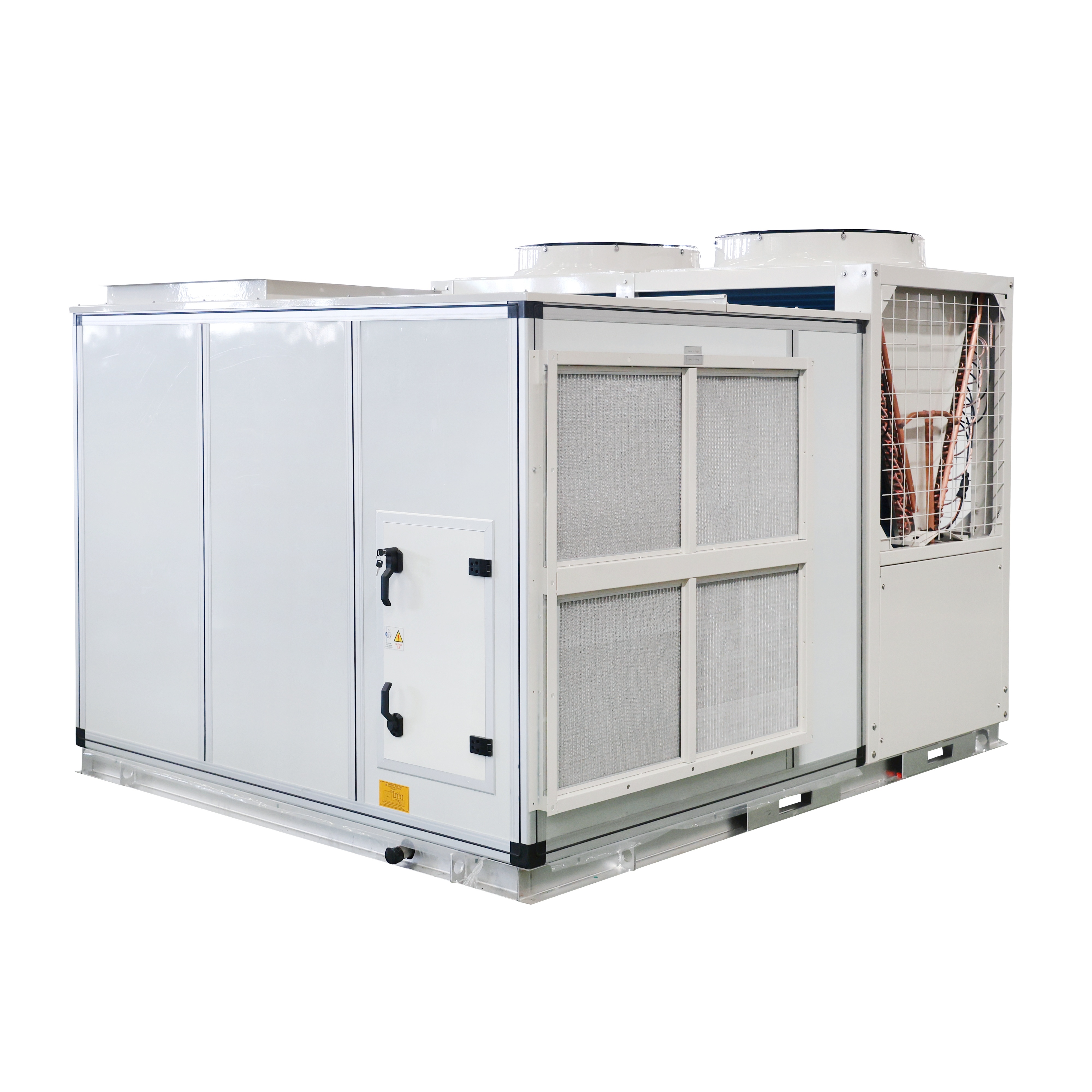  90 kW 105 kW 120 kW kommerzielle Klimaanlage Hochleistungsverpackte Einheit Dach für große Räume